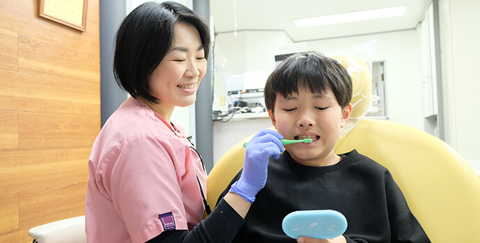 親子そろって健口な歯