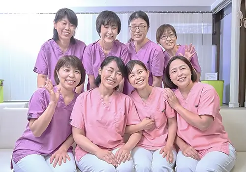 スタッフあいさつ