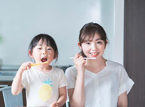 家族で取り組む予防歯科